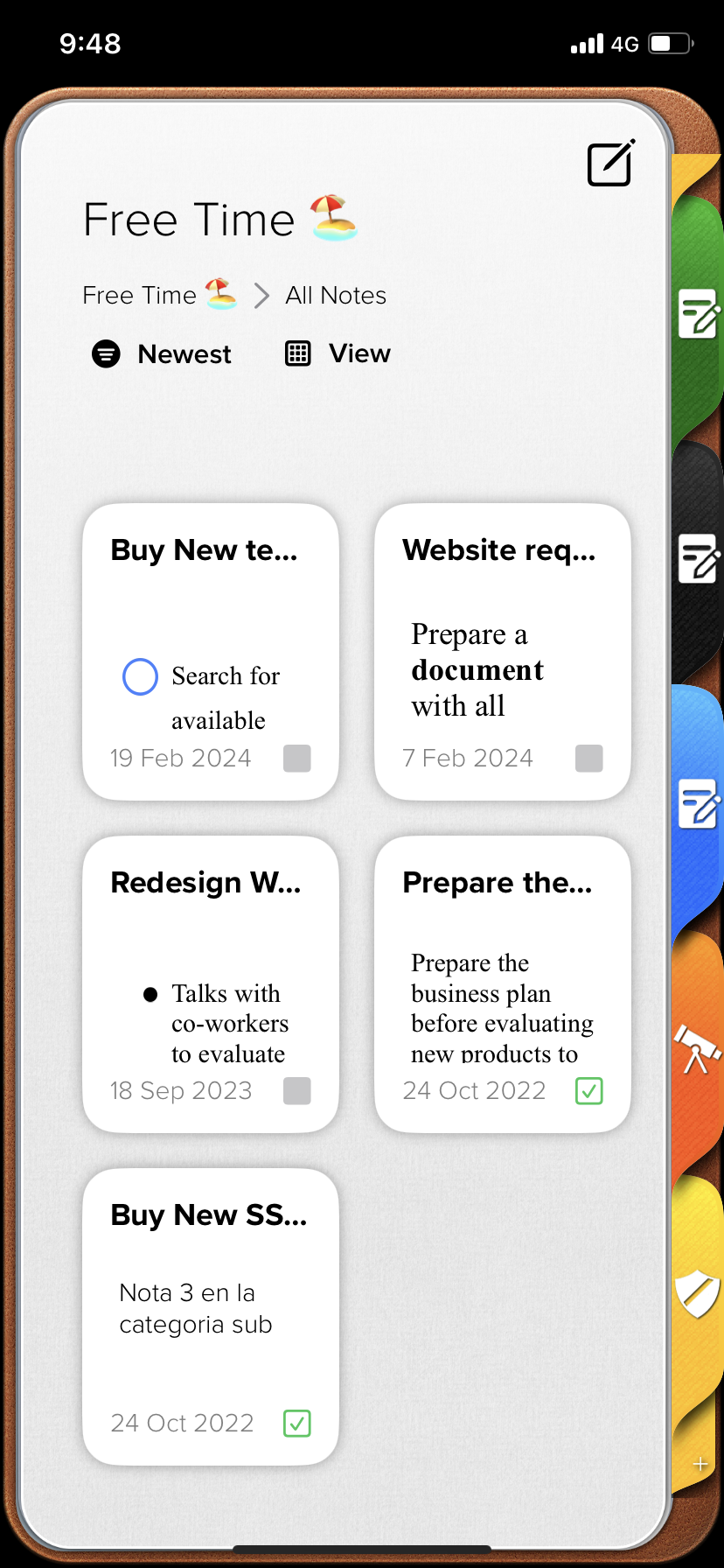 Note Tab